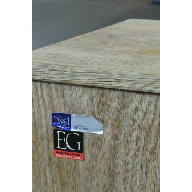 Vintage Danish Oak Bookcase with Sculptural Legs, 1960s For Sale - Image 18 of 18