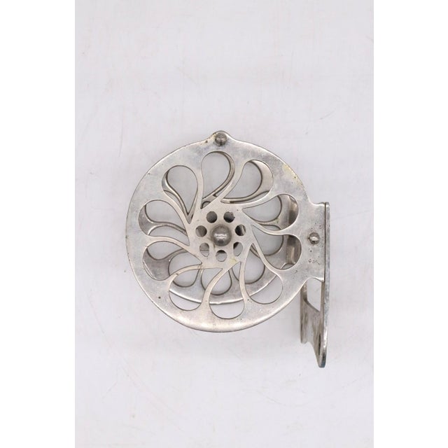 Antique J. L. Mott Antique Nickel Plated Toilet Paper Holder-Unsigned For Sale - Image 10 of 11