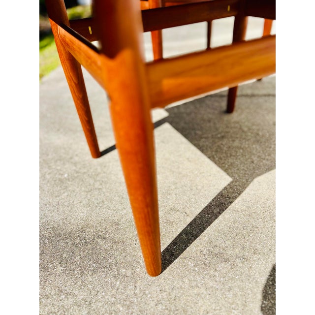 Mid 20th Century Vintage Danish Mid-Century Modern Teak Side Tables / End Tables by Grete Jalk for Glostrup Mobelfabrik For Sale - Image 5 of 9
