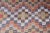 Orange 1940s Handmade Flatweave Multi Color Tones Vintage Cicim Kilim For Sale - Image 8 of 11