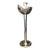 1985 Mid-Century Modern Swid Powell & David Palterer Silverplated Candlestick For Sale