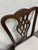 Wood Vintage Chippendale Style Mahogany Dining Chairs - Pair For Sale - Image 7 of 11