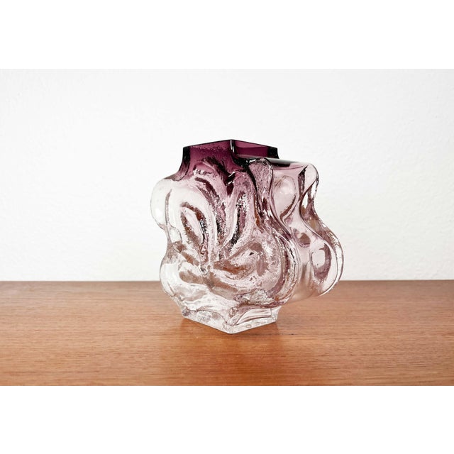Mid-Century Modern Art Glass Vase by Kai Blomqvist for Kumela, Finland, 1960s For Sale - Image 16 of 18