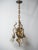 Goldenrod Art Nouveau Bronze Chandelier with Glass Shades, 1898 For Sale - Image 8 of 18
