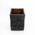 R & Y Augousti Waste Bin in Black Shagreen by R&y Augousti For Sale - Image 4 of 5