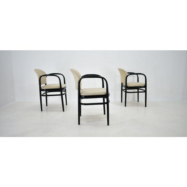 3-Dining Chairs attributed to Antonín Šuman, 1960s, Set of 3 For Sale - Image 4 of 14
