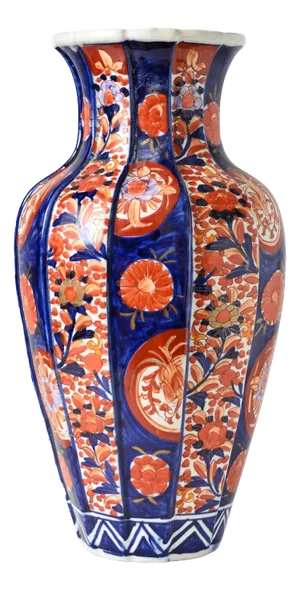 Large Japanese Imari Porcelain Vase, 1900s