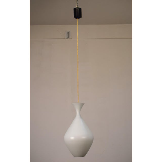 Vintage Italian Glass Suspension, 1960s For Sale - Image 12 of 12
