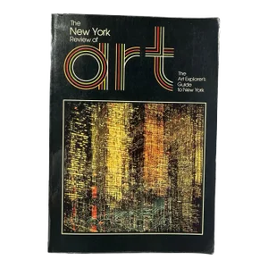 Vintage Coffee Table Book the New York Review of Art Art Explorers Guide to New York City