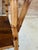 Antique Scorched Bamboo Two-Tier Side Table With Wood Shelves For Sale - Image 11 of 12