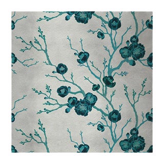 Сherry Tree 2 Fabric Wall Covering by Chiara Mennini for Midsummer-Milano For Sale