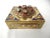 Antique Chinese Brass Box With Semi-Precious Stones For Sale - Image 4 of 12