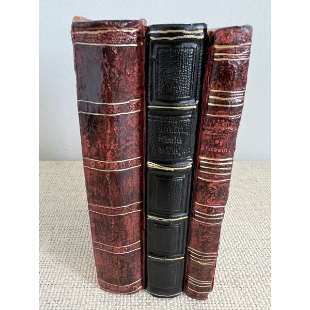 Lovely French style decorative stacked set of faux books great for on a shelf.