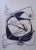 Ferdinando Meccani (1937 - 2018), work on paper, 1969. In the late 1960s, Ferdinando created several works of art using...