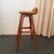 Mid-Century Modern 1960s Scandinavian Modern Teak Leather Model Od61 Bar Stool by Erik Buch For Sale - Image 3 of 9