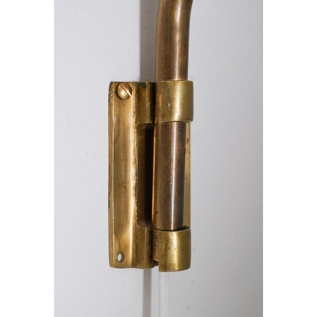 Mid-Century Scandinavian Swivel Arm Wall Lamp, 1940s For Sale - Image 6 of 8