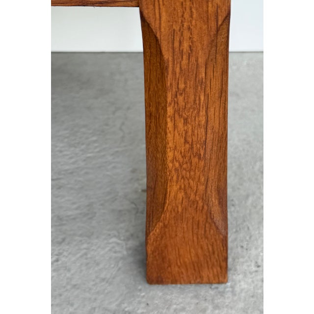 Brown Henning Kjaernulf Oak Brutalist Danish Modern Night Stands For Sale - Image 8 of 8
