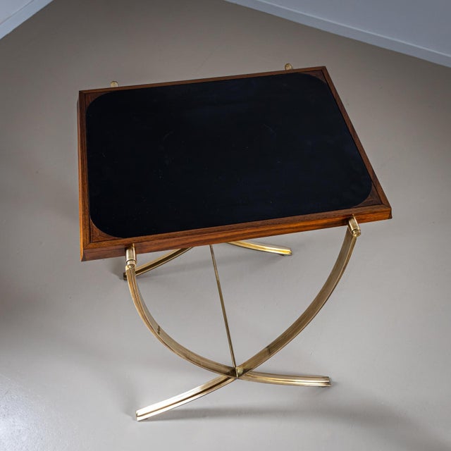 Metal Side Tables by Luigi Caccia Dominioni for Azucena, Italy 1960s For Sale - Image 7 of 11