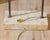 Vintage Sculptural Postmodern Brass Bird Floor Lamp in Steel & Travertine For Sale - Image 9 of 14