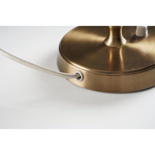 Brown Mid-Century Swedish Table Lamp from Falkenbergs, 1960s For Sale - Image 8 of 11