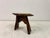Mid-Century Rustic Wooden Slab Stool, 1960s For Sale - Image 12 of 14