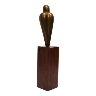 Mid 20th Century Bronze Biomorphic Abstract Sculpture II by David Kozlowski For Sale
