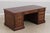 Chippendale Councill Business Large Walnut Executive Office Desk For Sale - Image 3 of 18