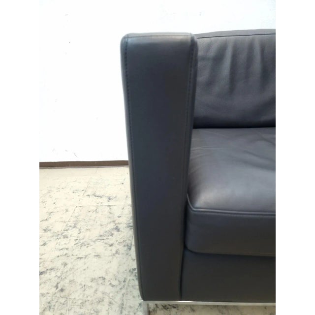 500 Leather Chair in Gray by Norman Foster for Walter Knoll For Sale - Image 6 of 13