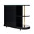 Black Art Deco Period French Ebonized Walnut Veneer Bar Cart For Sale - Image 8 of 9
