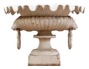 19th Century Cast Iron Basin with Lion Head Handles