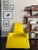 Late 20th Century Ligne Roset Bold Yellow Chartreuse Microfiber Suede Lounge Chair, Made in France For Sale - Image 9 of 12
