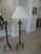 Metal Late 20th Century Paul Ferrante Style Hand Wrote Floor Lamps - a Pair For Sale - Image 7 of 9
