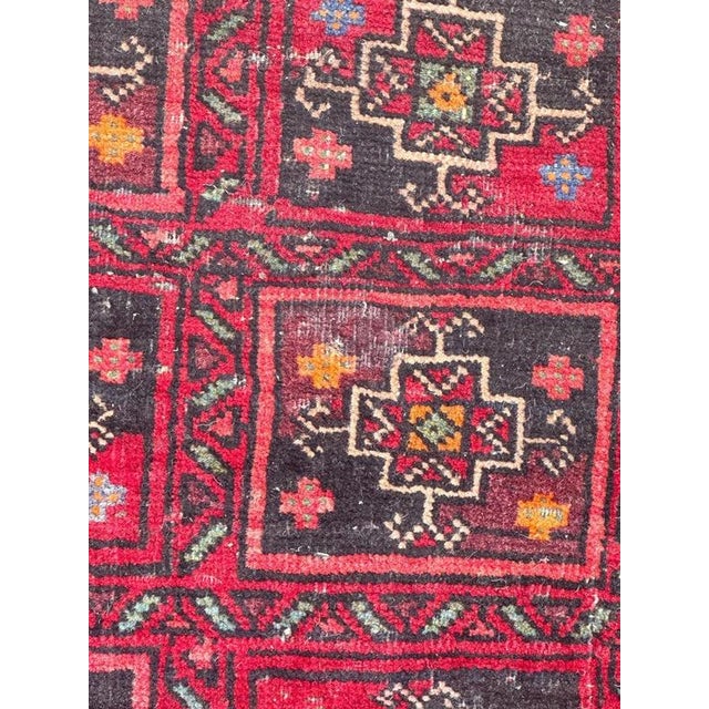 Mid-Century Turkmen Baluch Rug, 1950s For Sale - Image 14 of 18