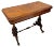 Antique Victorian Burr Walnut Card Table For Sale