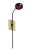 Metal Blossom One Stalk Tulip Wall Light by Pierangelo Orecchioni for Brass Brothers For Sale - Image 7 of 7