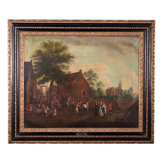 David Teniers III, Painting, 1800s, Oil on Canvas, Framed For Sale