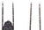 Canopy Bobbin Lace Cradle in Noble Wood, 1600s For Sale - Image 4 of 8
