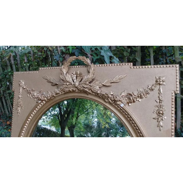 Louis XVI Style Mirror For Sale - Image 9 of 12