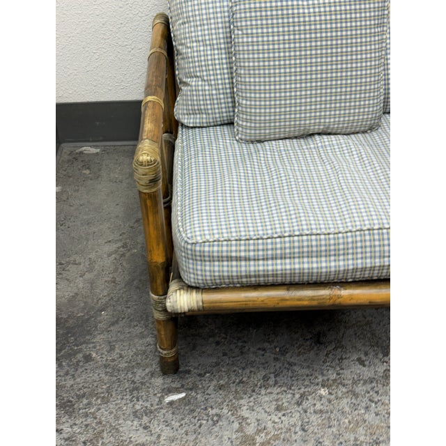 McGuire McGuire Furniture Bamboo Club Chair, Circa 1970's For Sale - Image 4 of 12