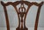 1980s Carved Mahogany Chippendale Style Chair W. Claw Feet For Sale - Image 5 of 18