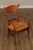 Hickory Furniture Federal Style Set of Four Eagle-Carved Rush Seat Dining Chairs For Sale - Image 4 of 12
