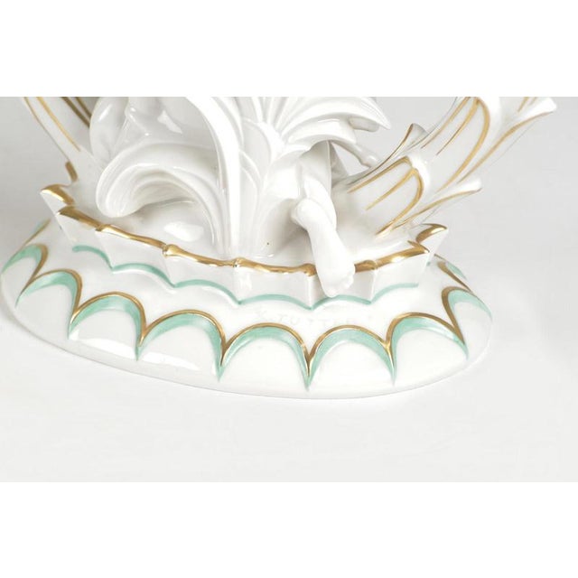 Chandelier in Porcelain by Karl Tutter, Germany, 1925 For Sale - Image 13 of 15