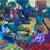 Joan Hopkins Titled Saturday Market Oil Painting on Canvas 30” X 30” For Sale