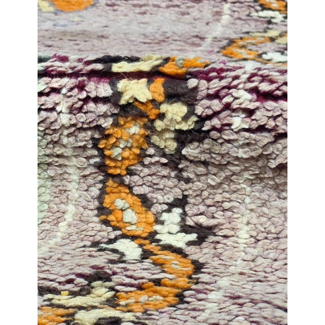 1970s Moroccan Tribal Ait Bou Sbaa Rug - 13.2 X 5.5 Ft For Sale - Image 5 of 6