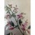 Late 20th Century Large Signed Japanese Silk Ribbon Embroidery Framed 3D Floral Art For Sale - Image 4 of 7