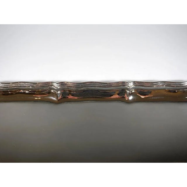 Viennese Art Deco Silver Serving Platter attributed to Jarosinski & Vaugoin, 1925 For Sale - Image 3 of 7