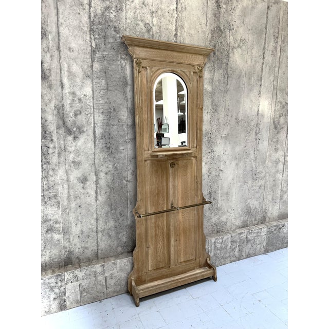 Dimensions: 78cm wide at the top, 79.5cm wide at the bottom. 199cm high and 16.5cm deep at the deepest point that is the...