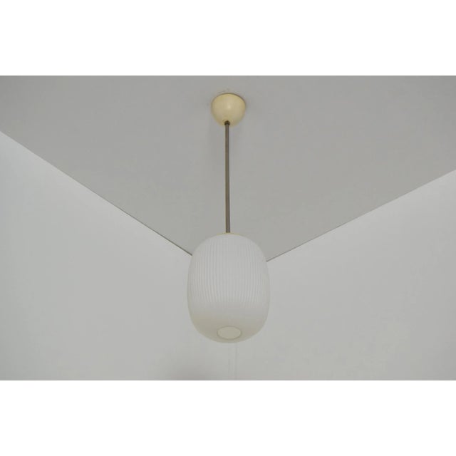 Mid-Century Modern Mid-Century Glass Pendant, 1950s For Sale - Image 3 of 7