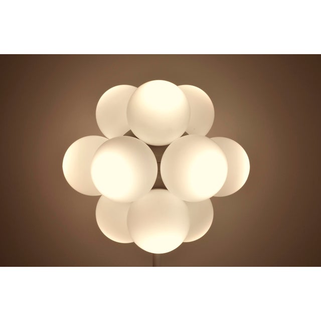 White Space Age Floor Lamp from Kaiser Leuchten, 1960s For Sale - Image 8 of 16