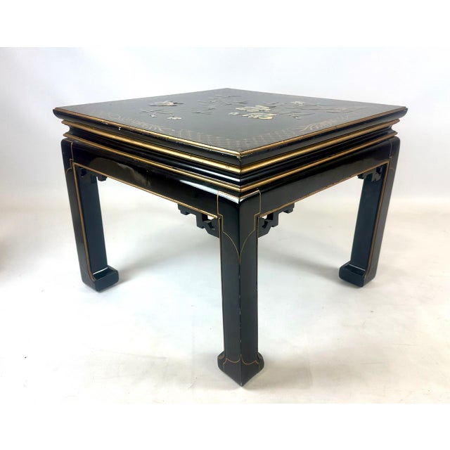 Chinese Laquered Coffee Table, 1950s For Sale - Image 15 of 15